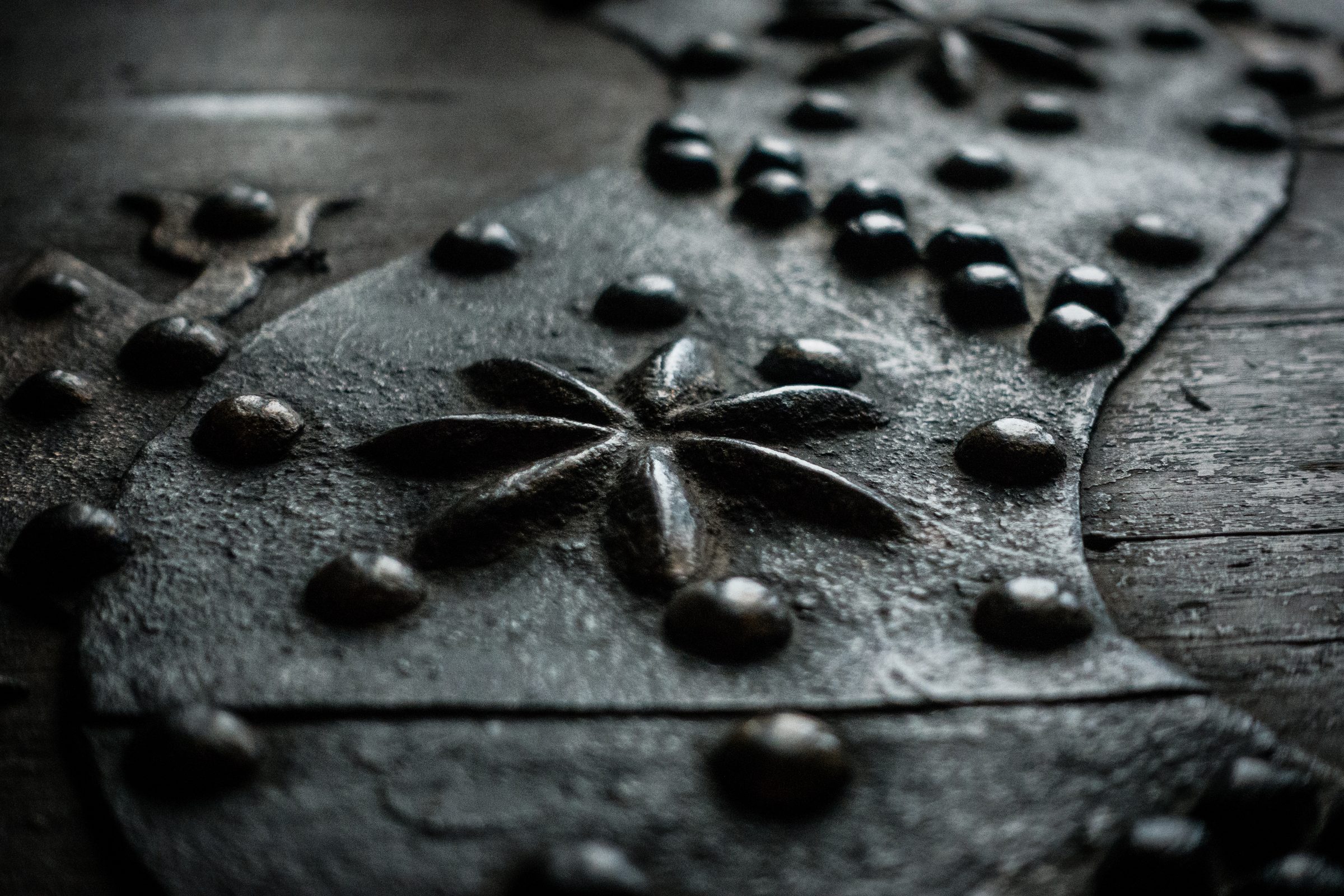 Iron door detail