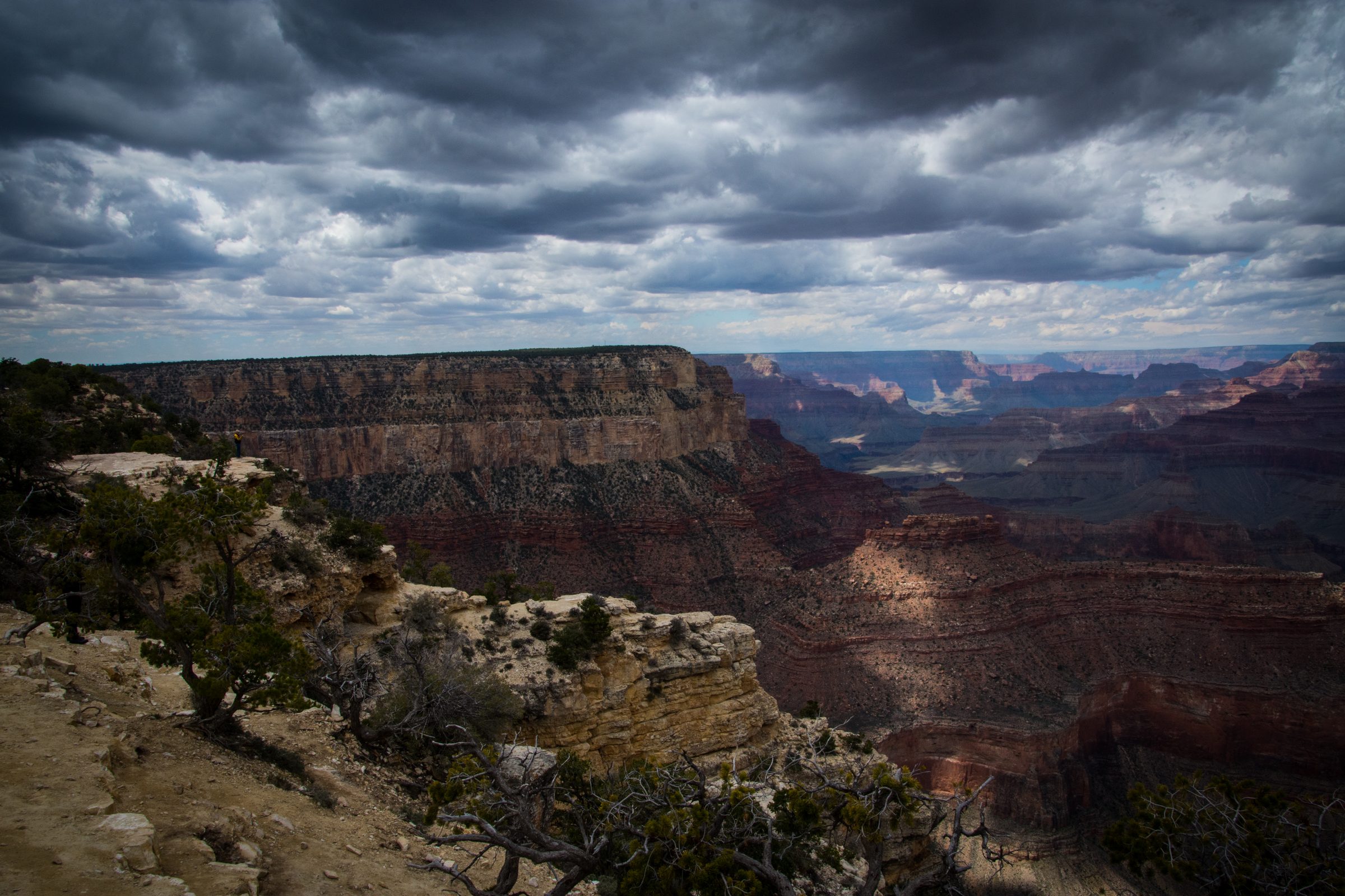 Grand Canyon storm
